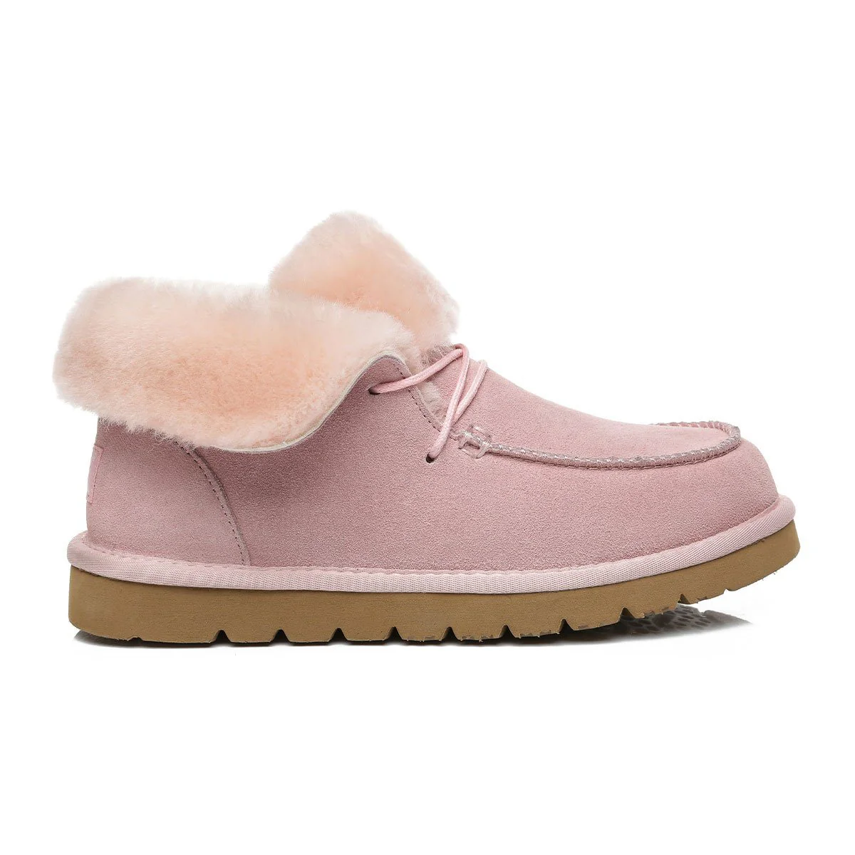 Alana Wool Collar Ankle Sheepskin UGG Boots - Image 17