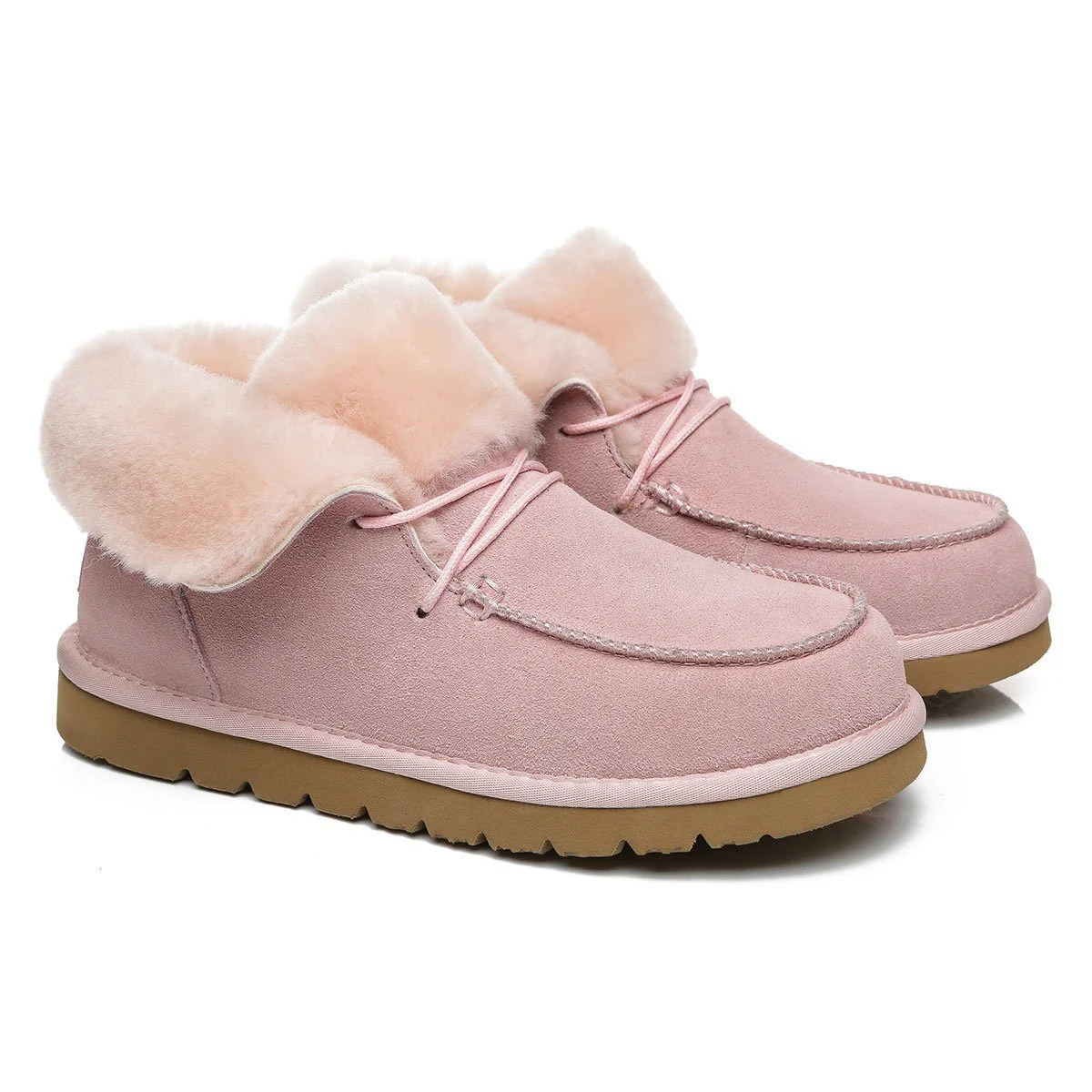Alana Wool Collar Ankle Sheepskin UGG Boots - Image 21