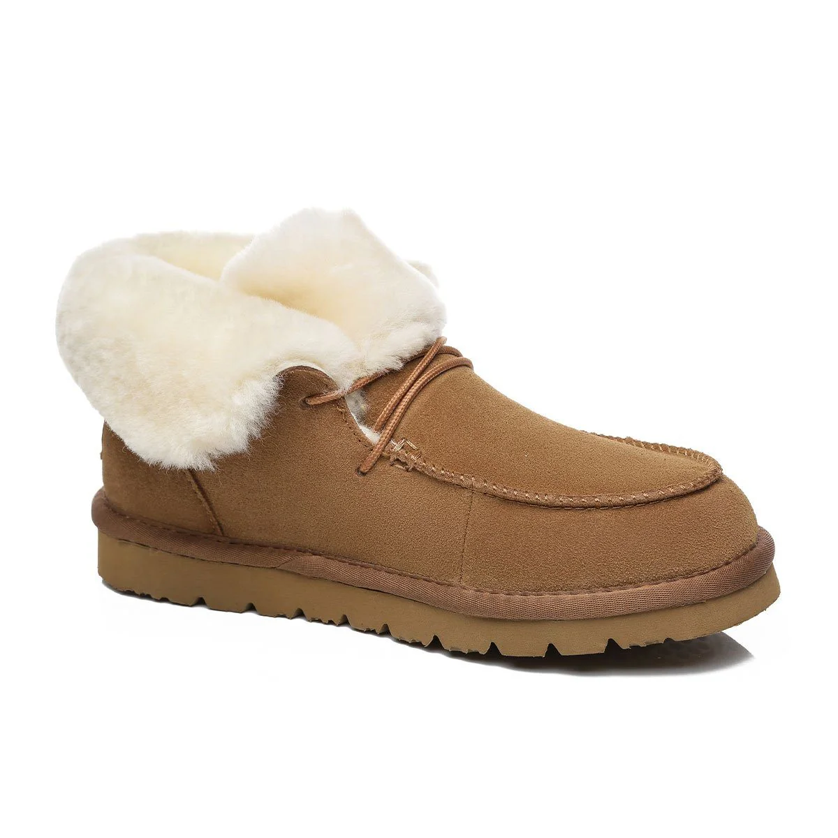 Alana Wool Collar Ankle Sheepskin UGG Boots - Image 9
