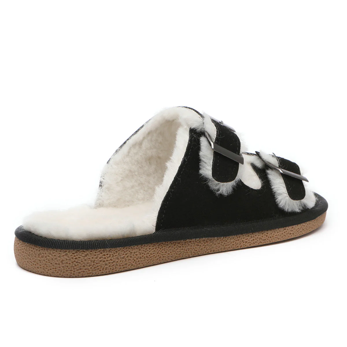 Buckle Slip-on UGG Sandals - Image 10