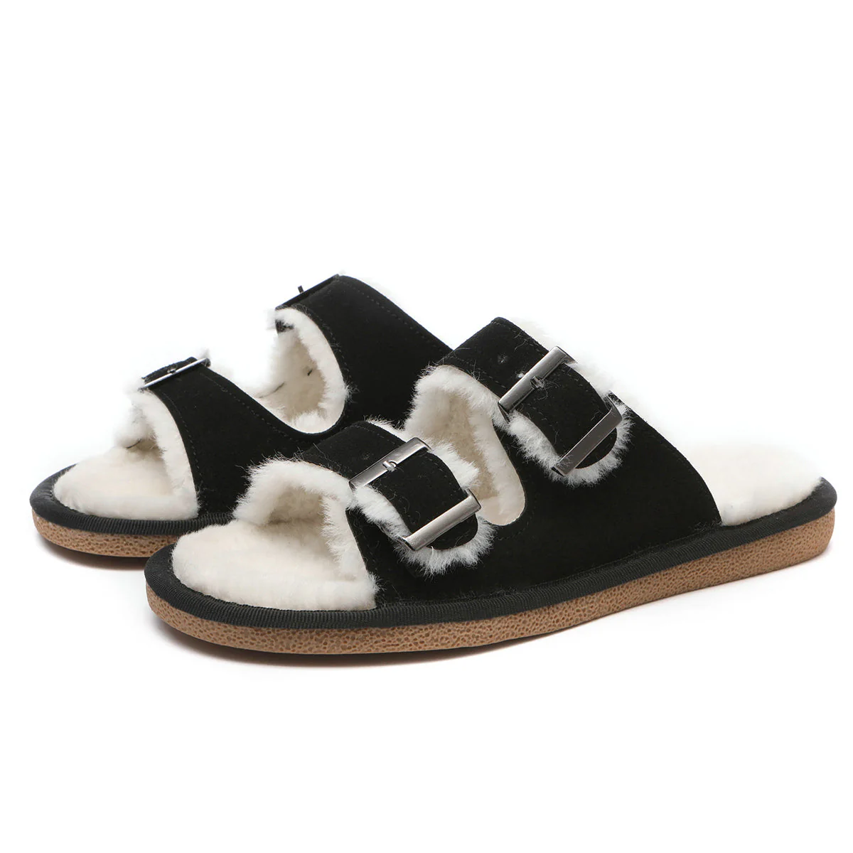 Buckle Slip-on UGG Sandals - Image 11