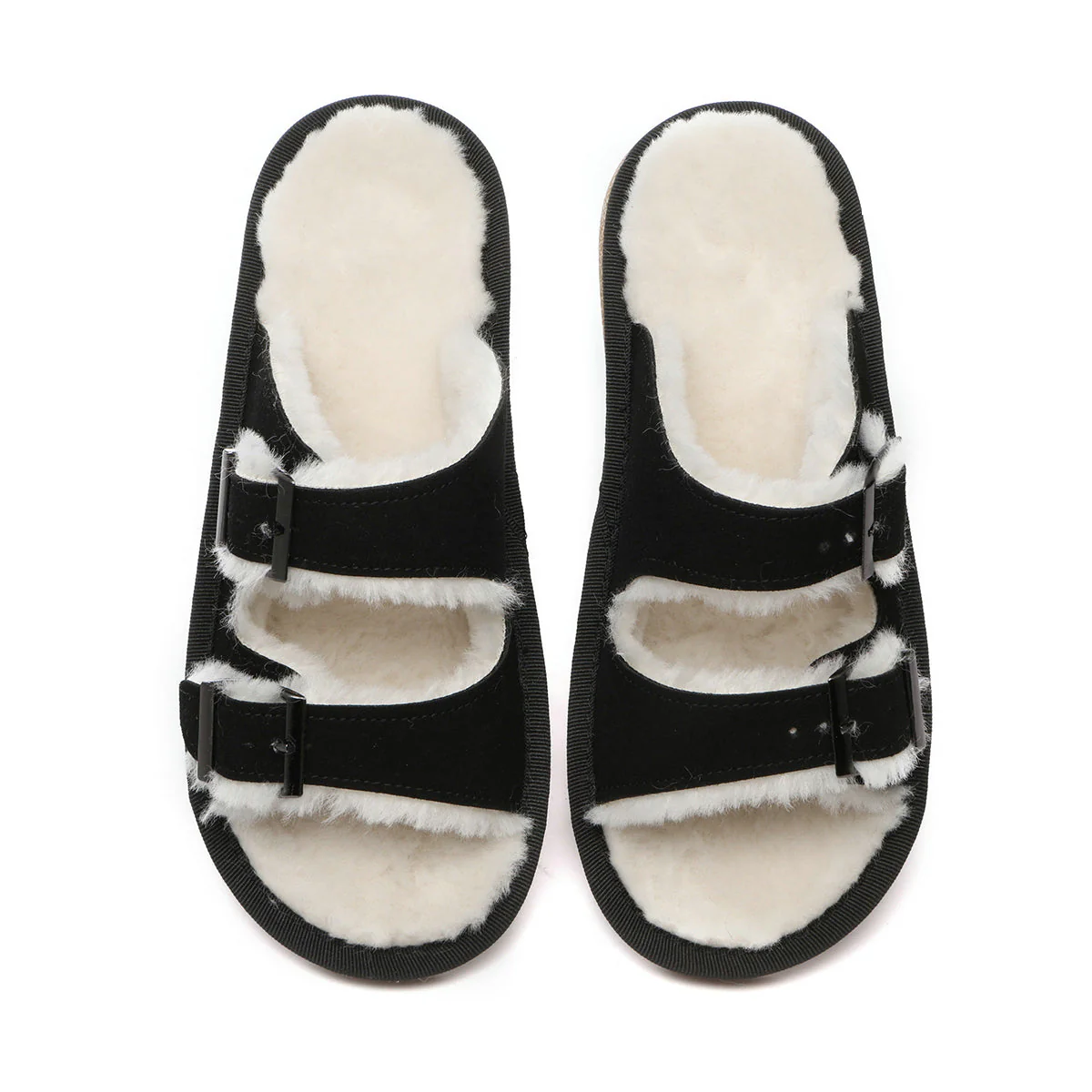Buckle Slip-on UGG Sandals - Image 12