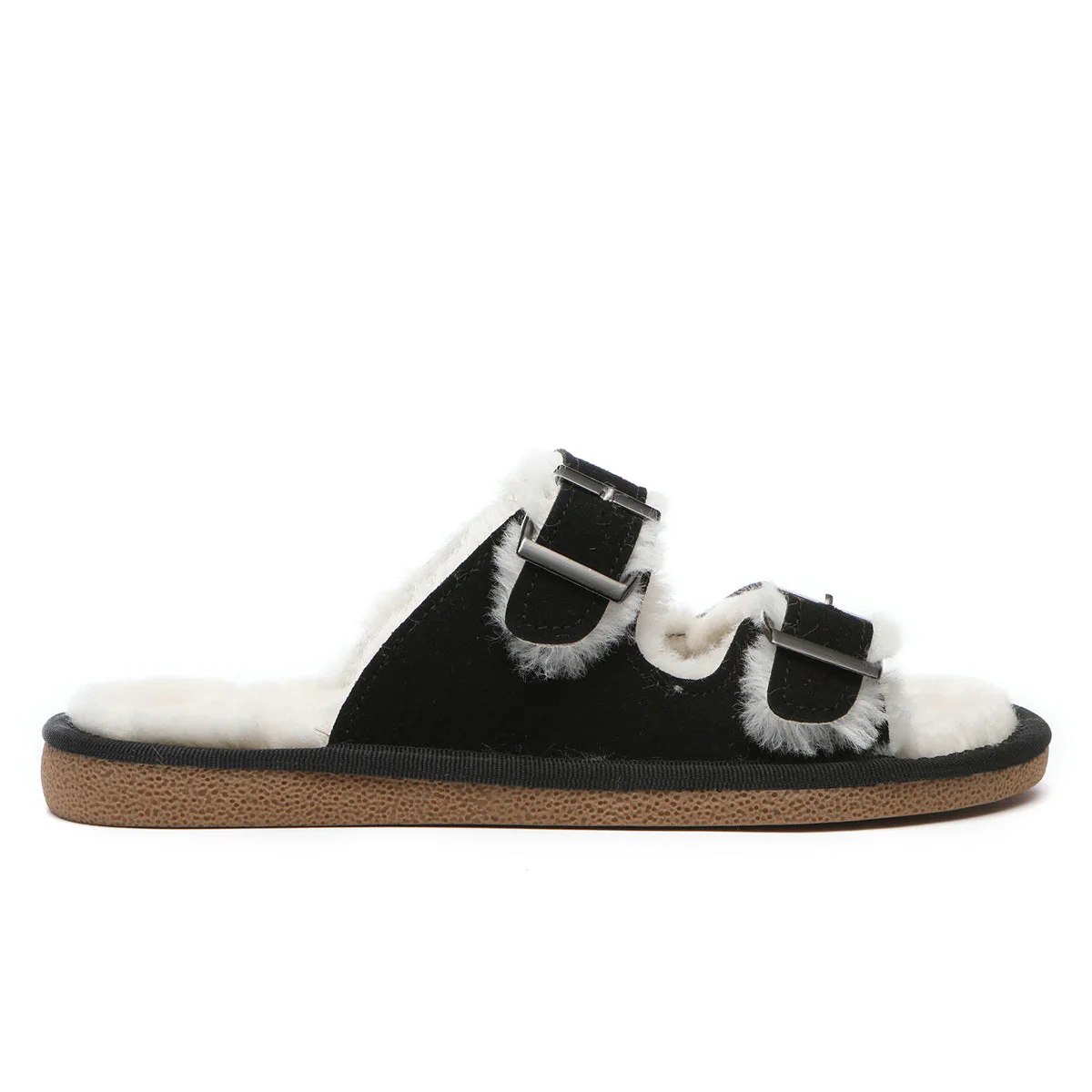 Buckle Slip-on UGG Sandals - Image 8