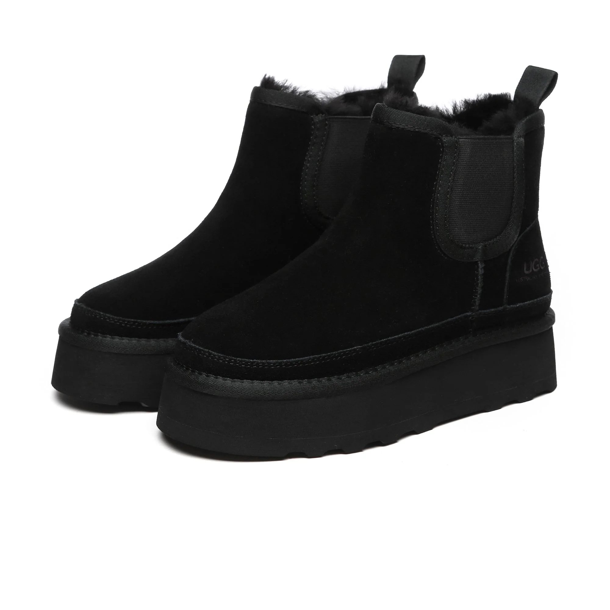 Chelsea UGG Platform Boots - Image 9