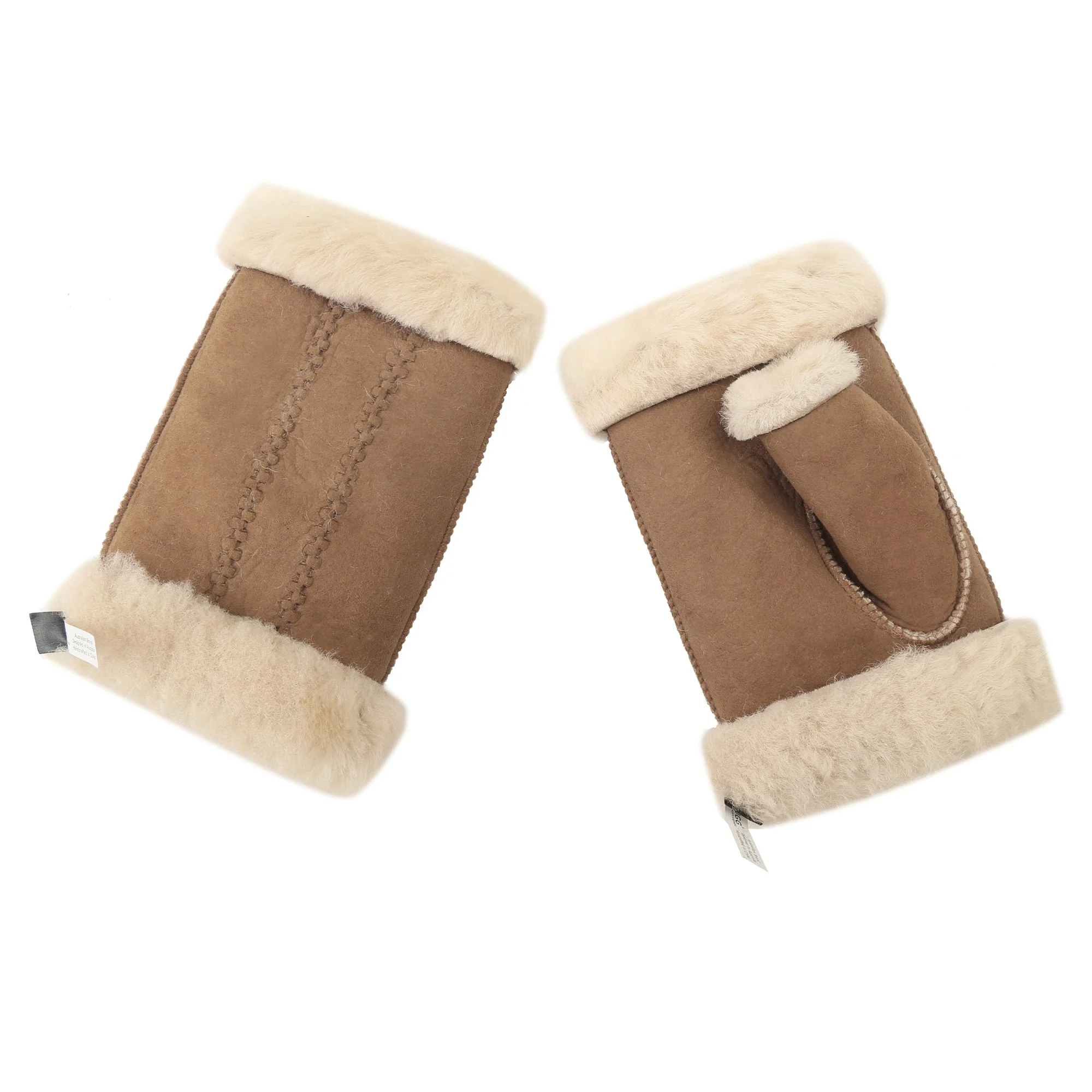 Fingerless Sheepskin UGG Mittens - Image 2