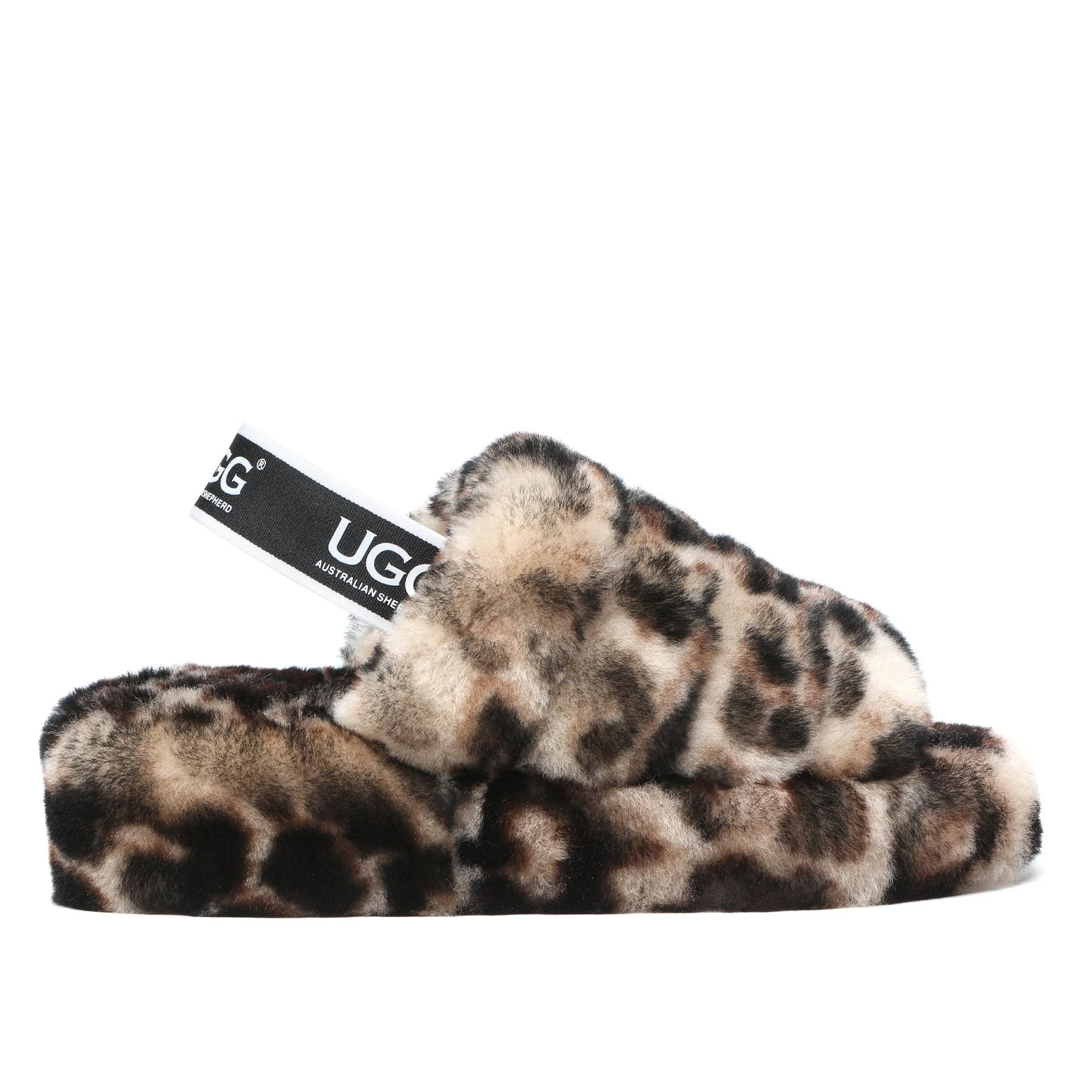 Fluffilicious Leopard UGG Slippers