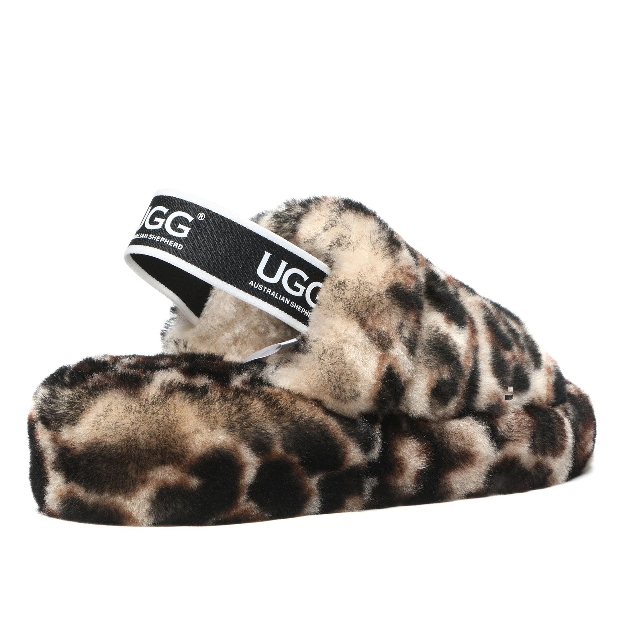 Fluffilicious Leopard UGG Slippers - Image 2
