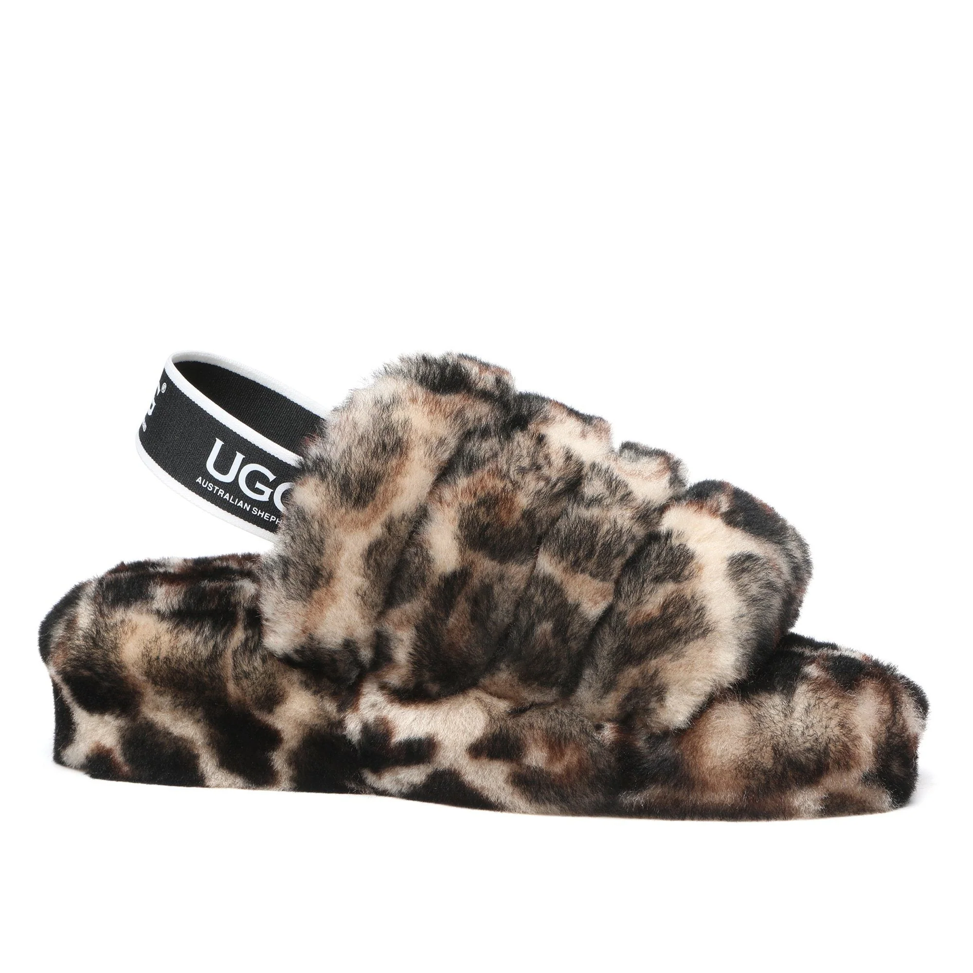 Fluffilicious Leopard UGG Slippers - Image 4