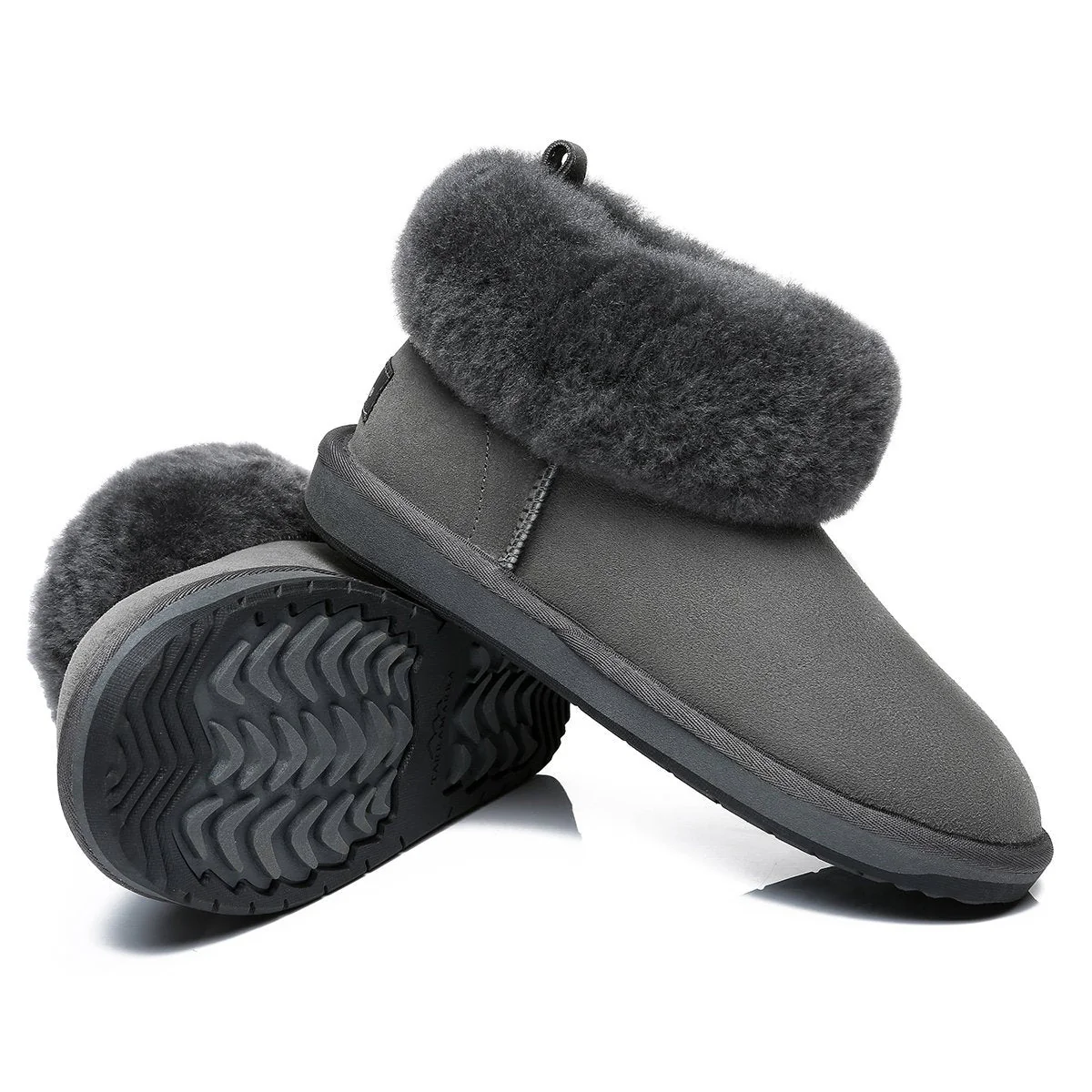 Fluffy Collar UGG Boots - Image 7