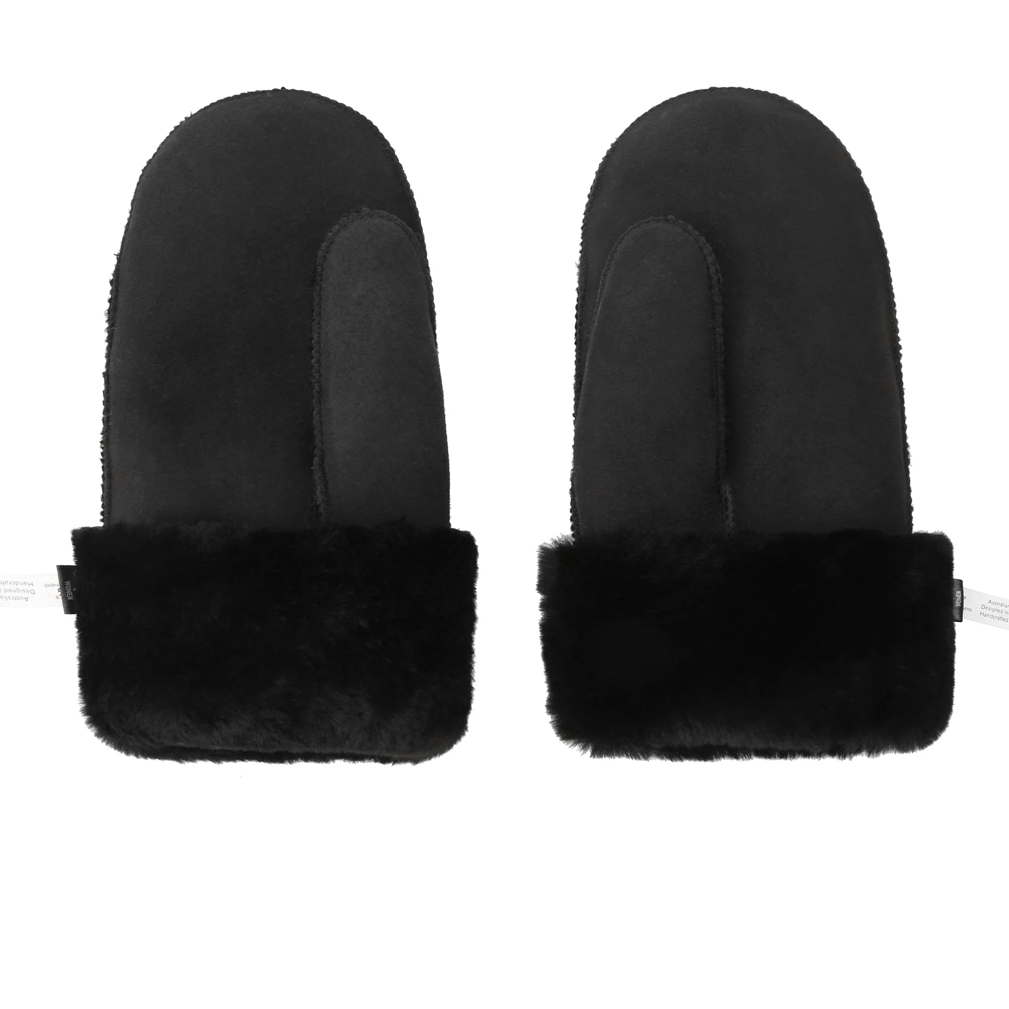 Fluffy Sheepskin UGG Mittens - Image 10