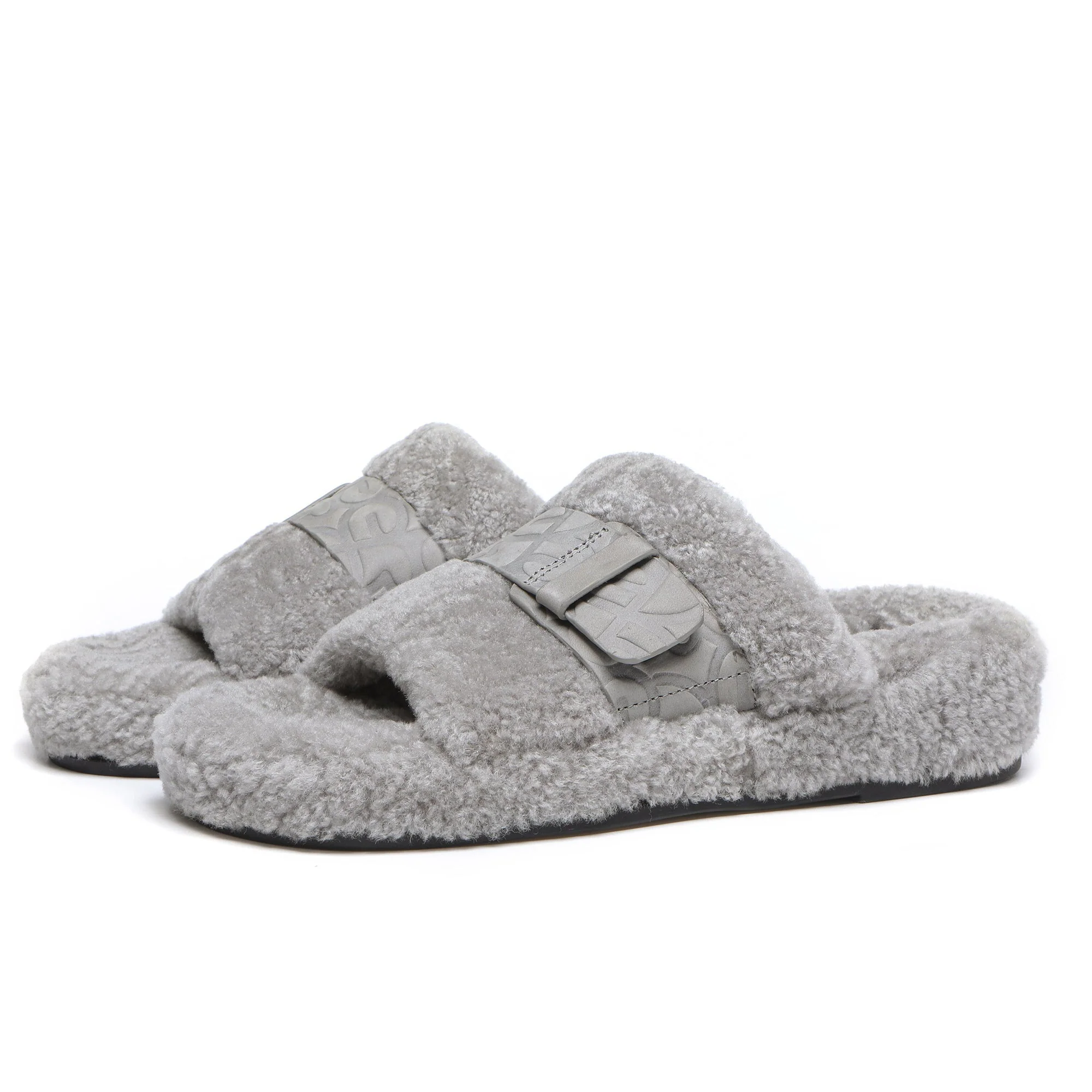 Georgie Sheepskin Wool UGG Slides - Image 16
