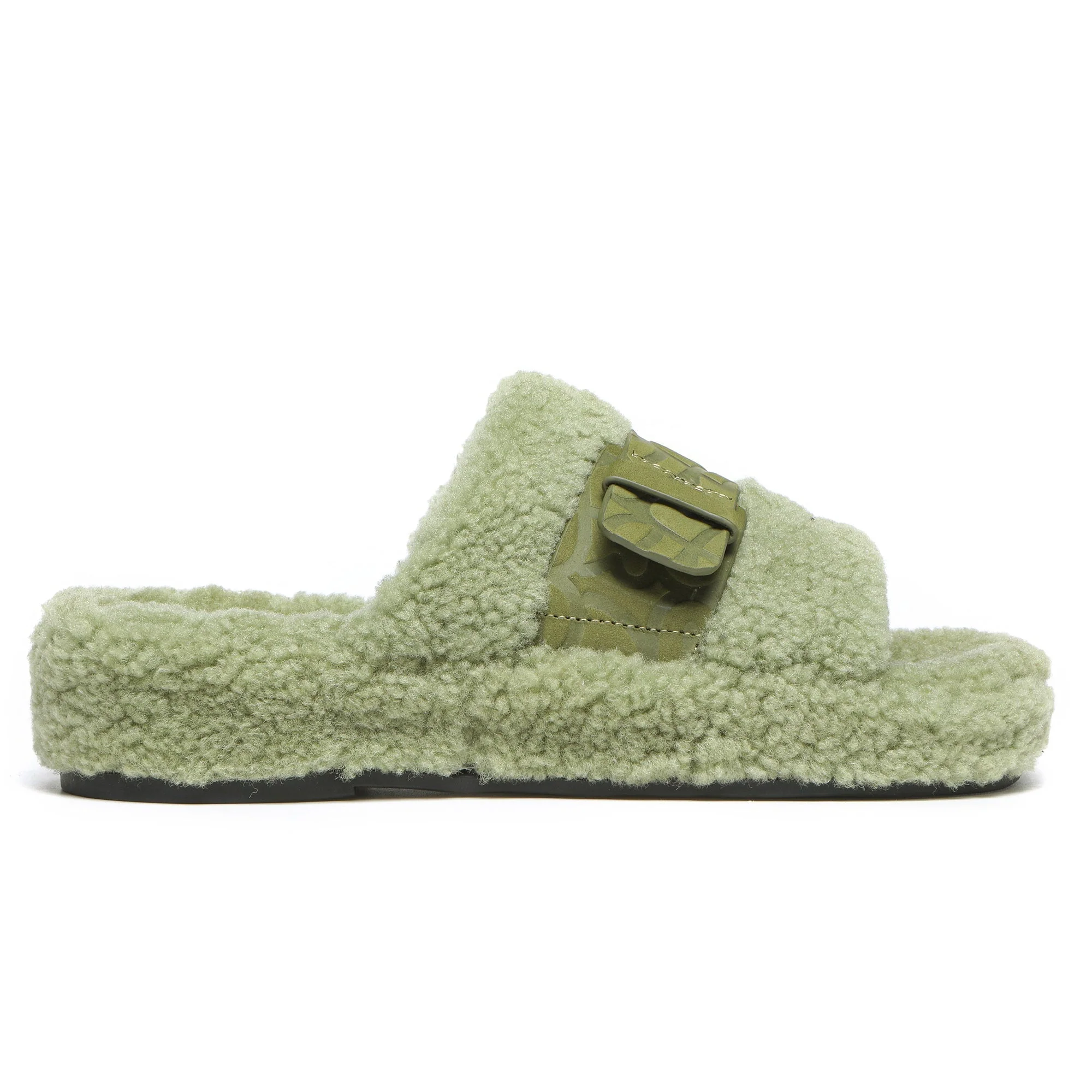 Georgie Sheepskin Wool UGG Slides - Image 21