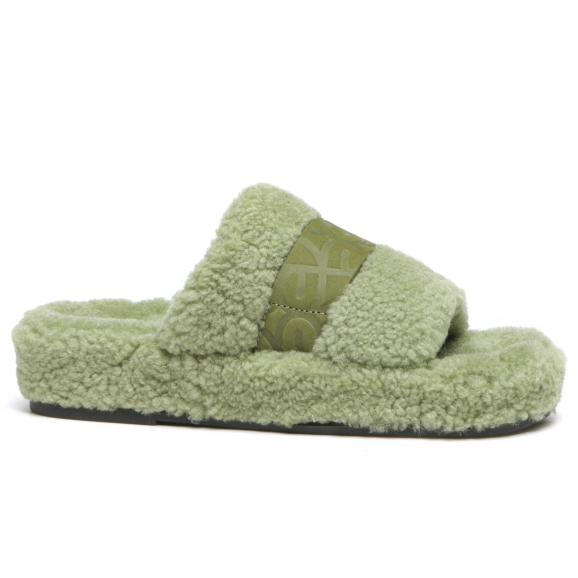 Georgie Sheepskin Wool UGG Slides - Image 22
