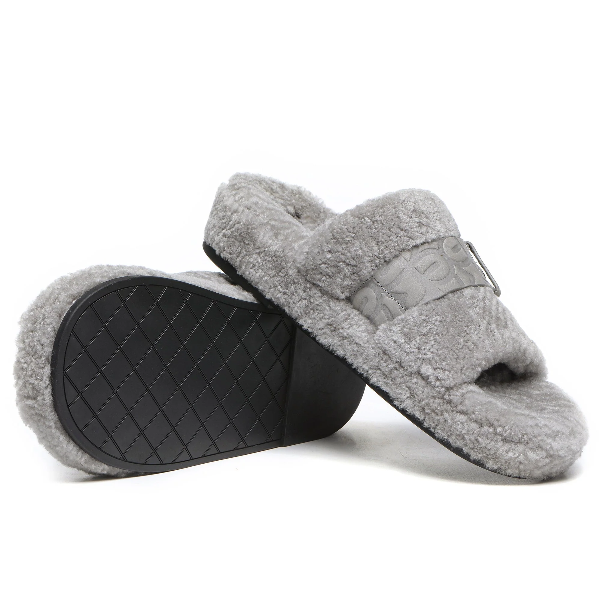 Georgie Sheepskin Wool UGG Slides - Image 23