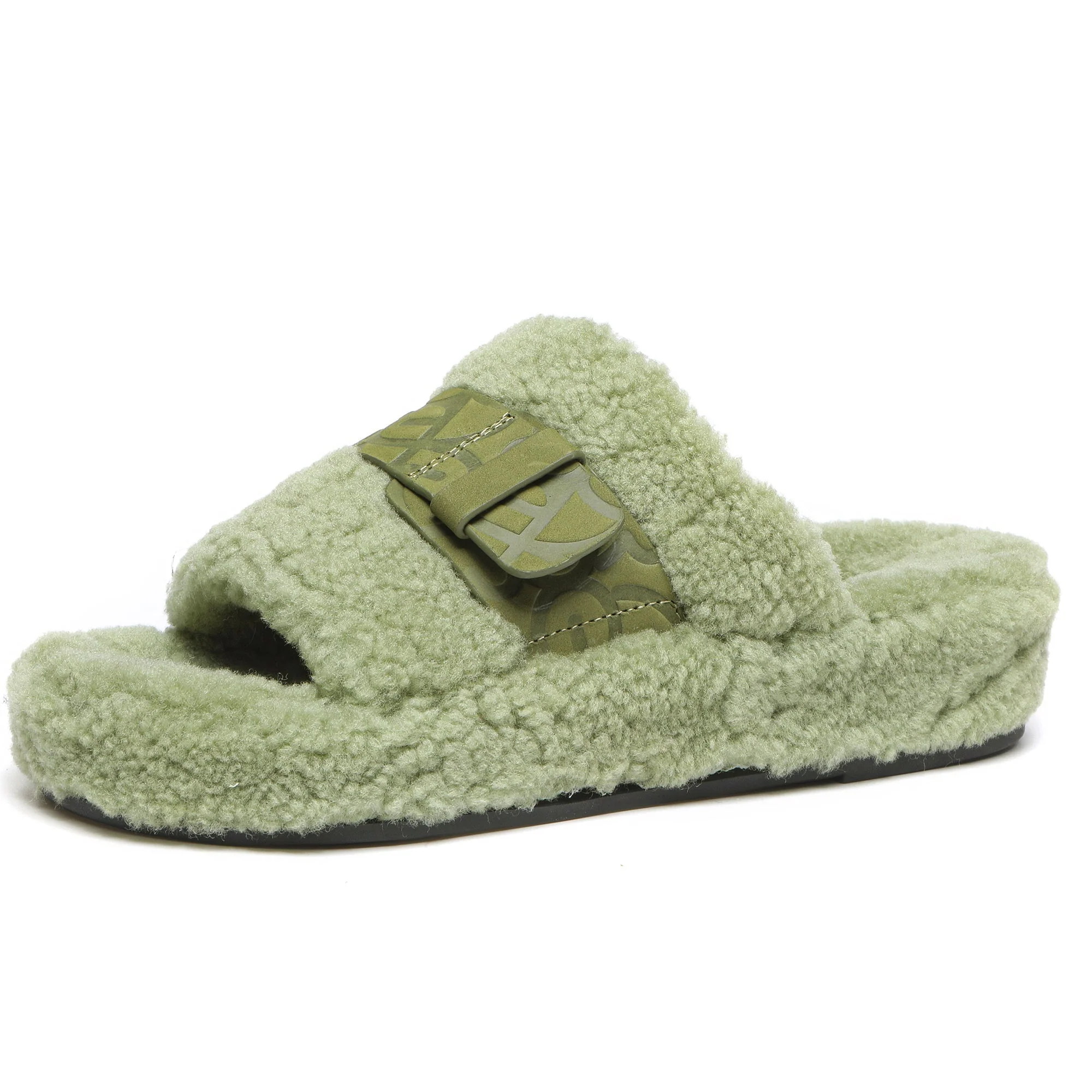 Georgie Sheepskin Wool UGG Slides - Image 24
