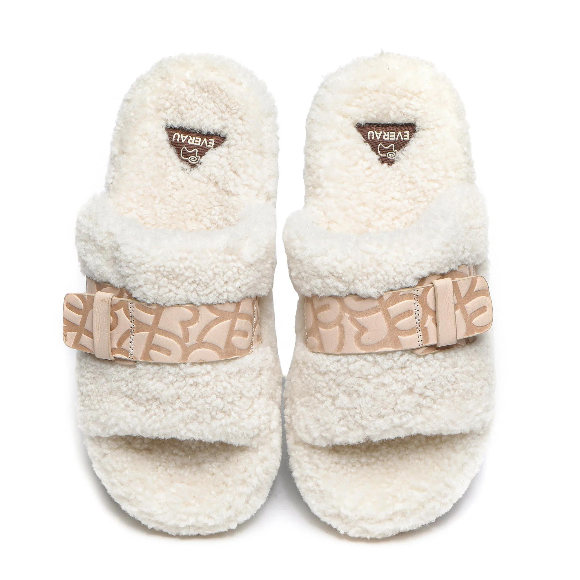 Georgie Sheepskin Wool UGG Slides - Image 5