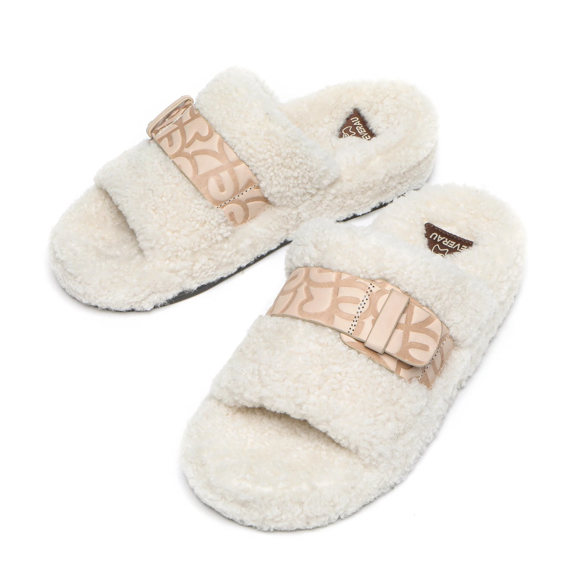 Georgie Sheepskin Wool UGG Slides - Image 7