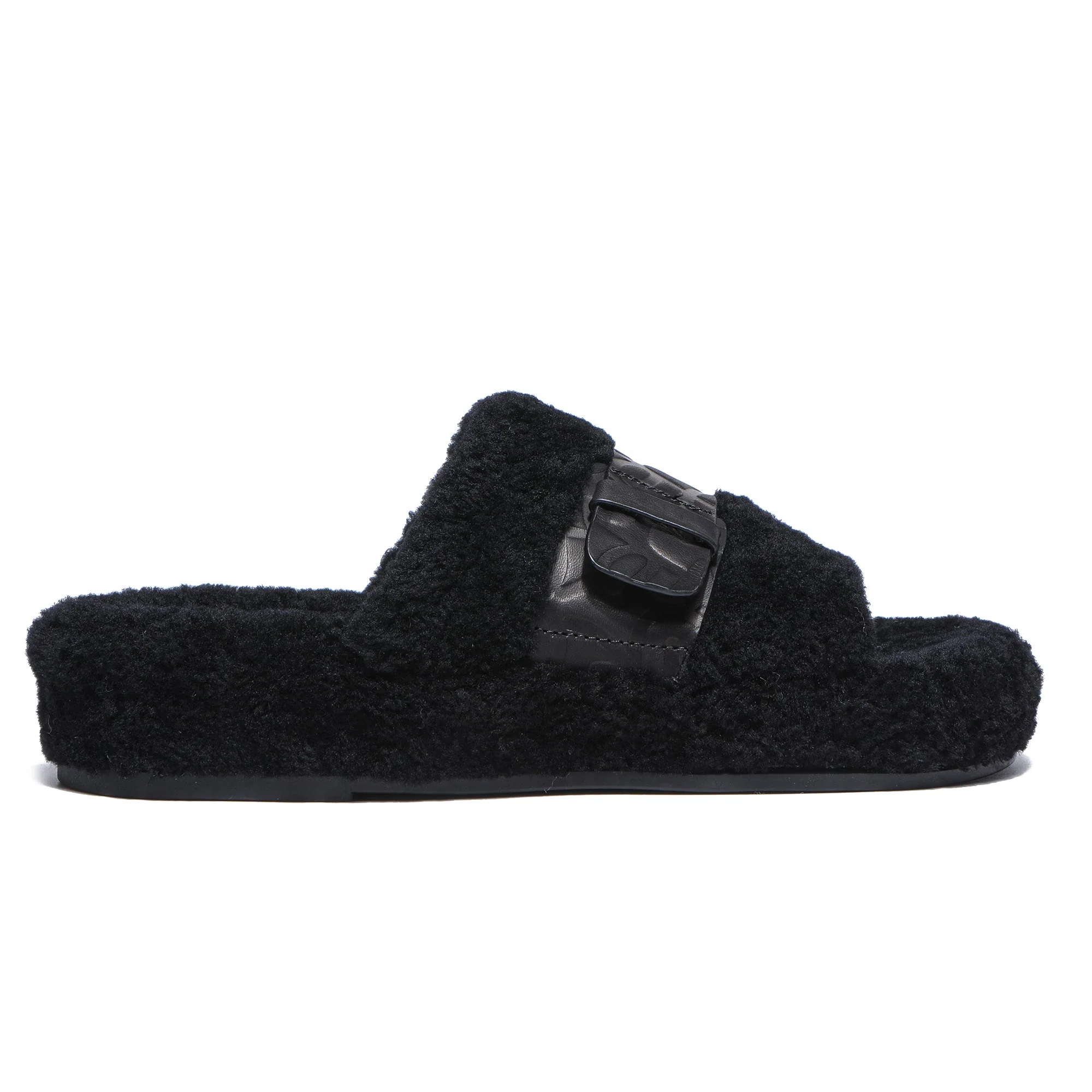 Georgie Sheepskin Wool UGG Slides - Image 8