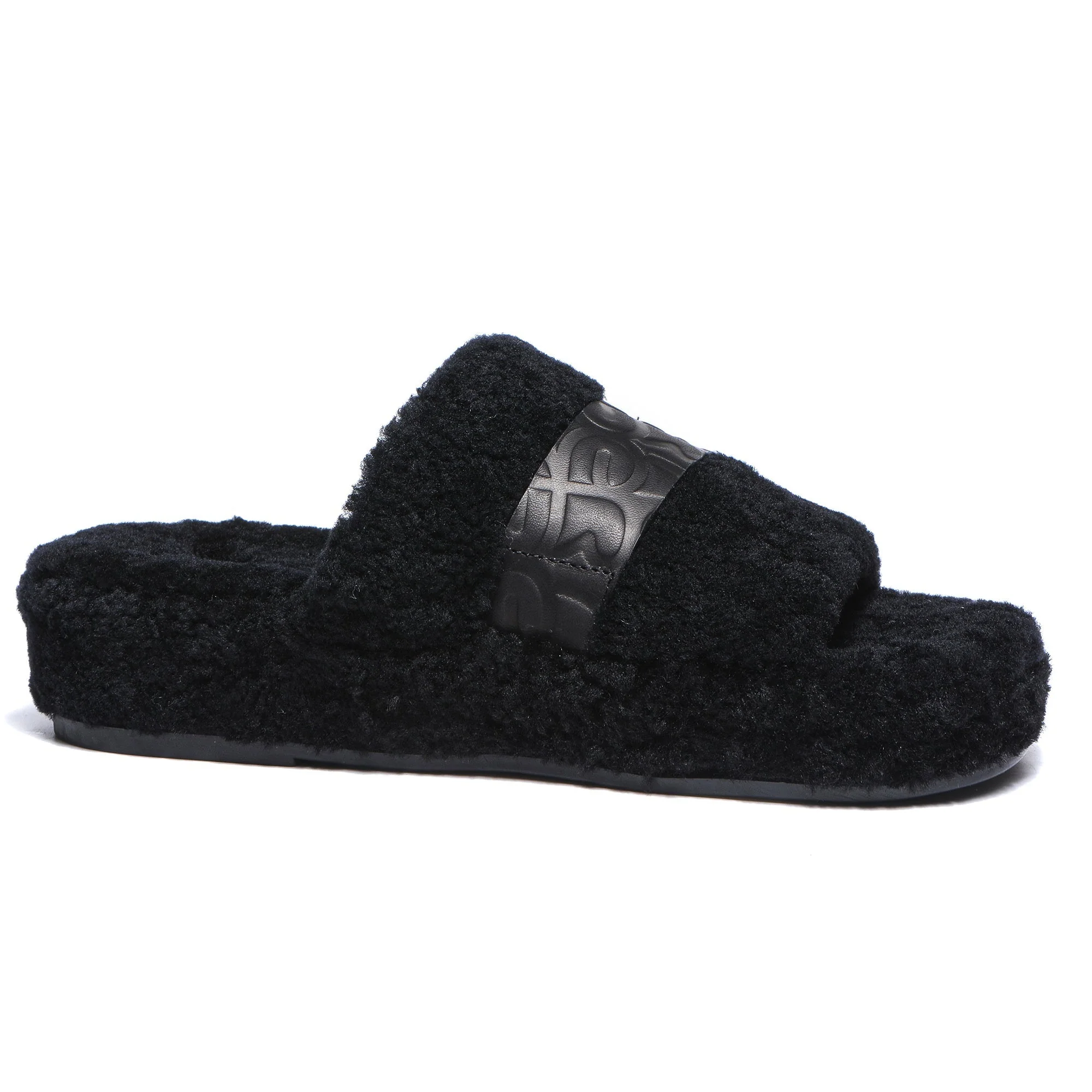 Georgie Sheepskin Wool UGG Slides - Image 9