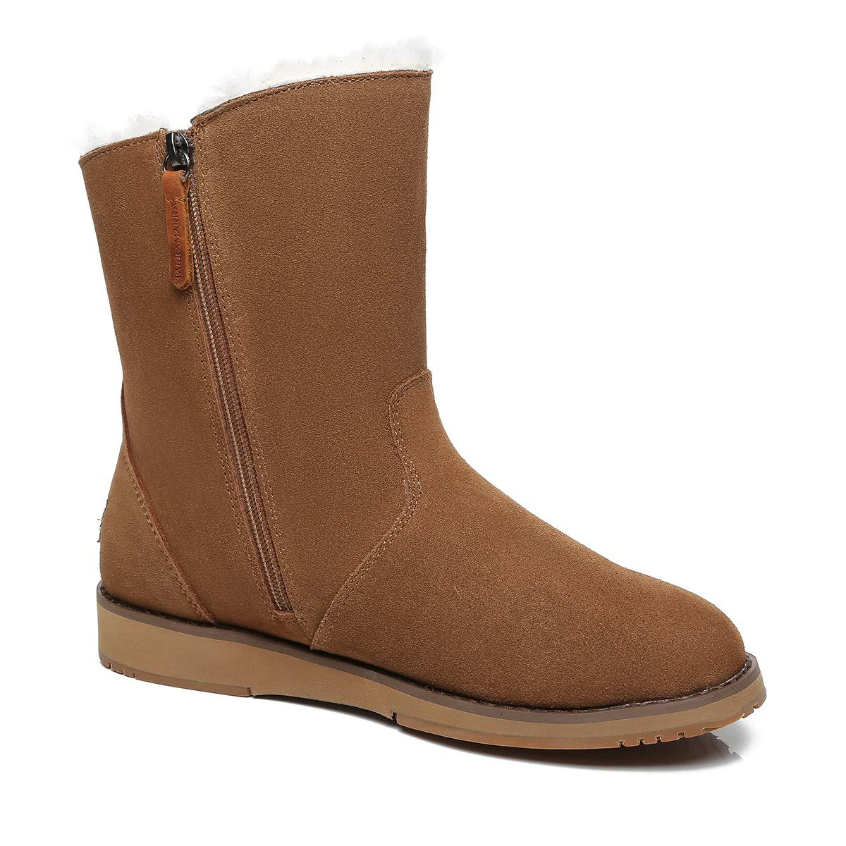 Karina Women Inner Zipper Short UGG Boots - Image 3