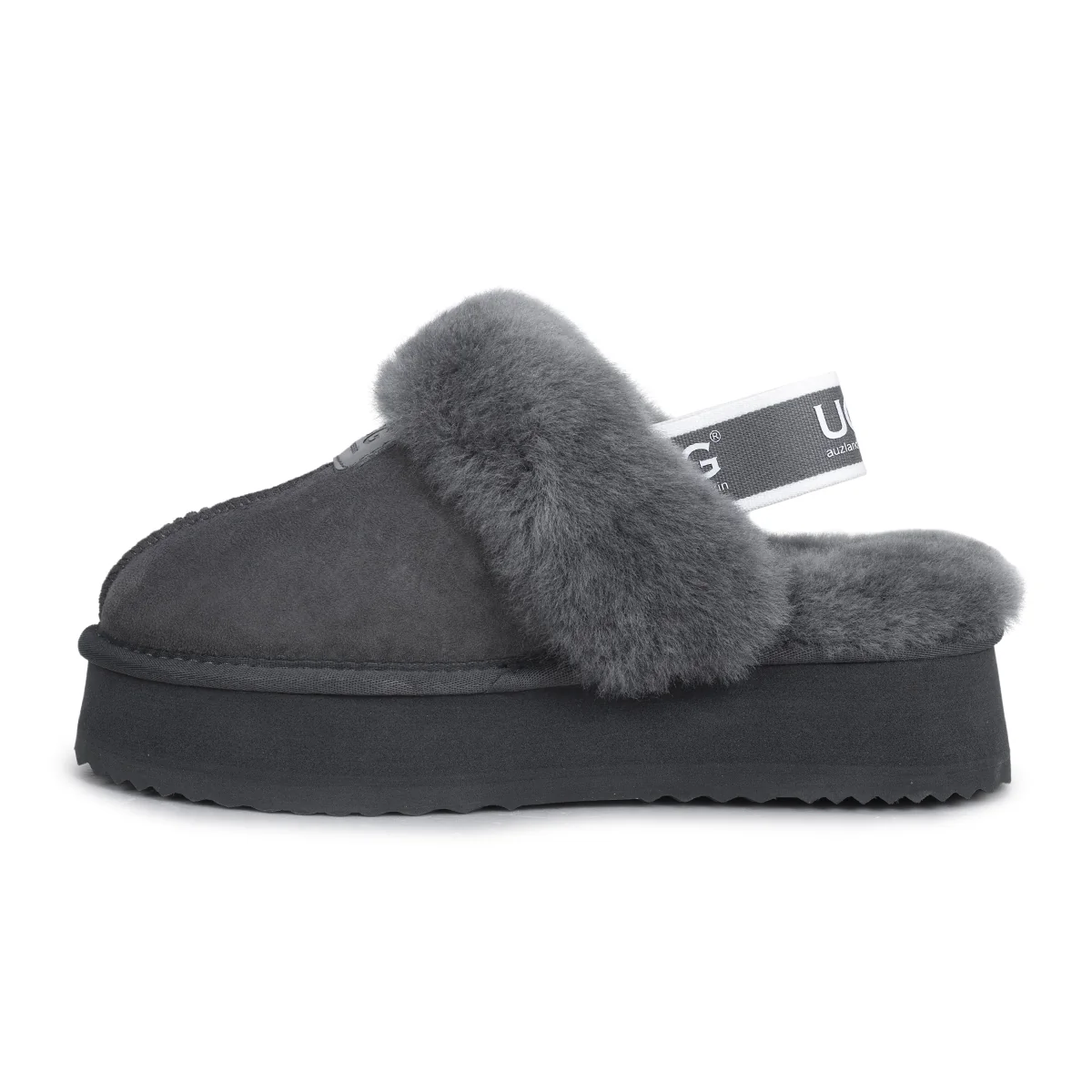 Platform Strap UGG Slippers - Image 14