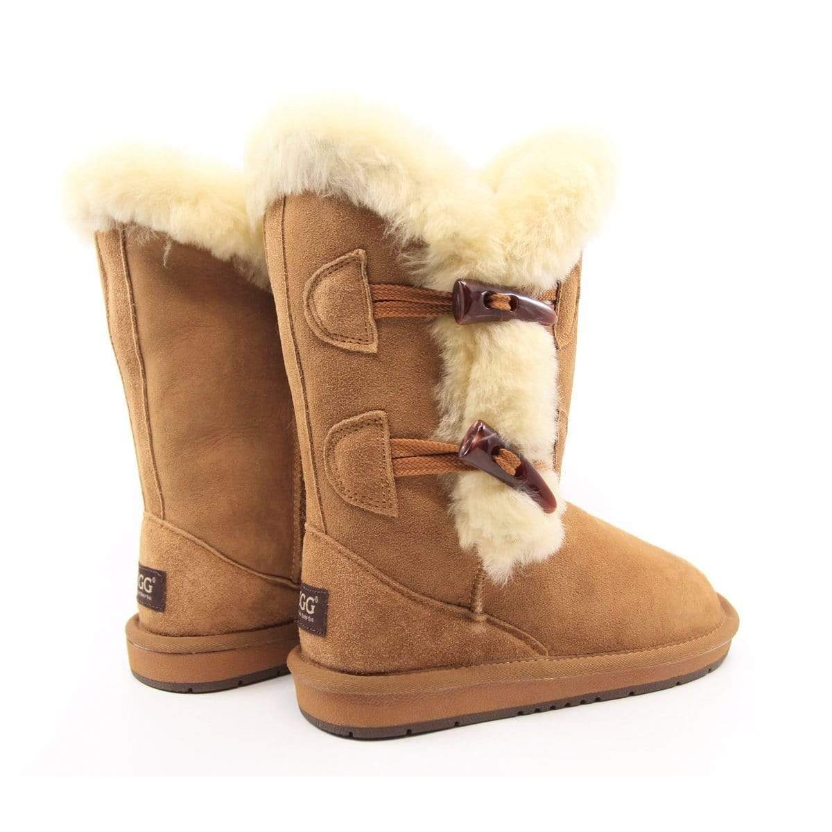 Premium 2-Button Shark UGG Boot - Image 5