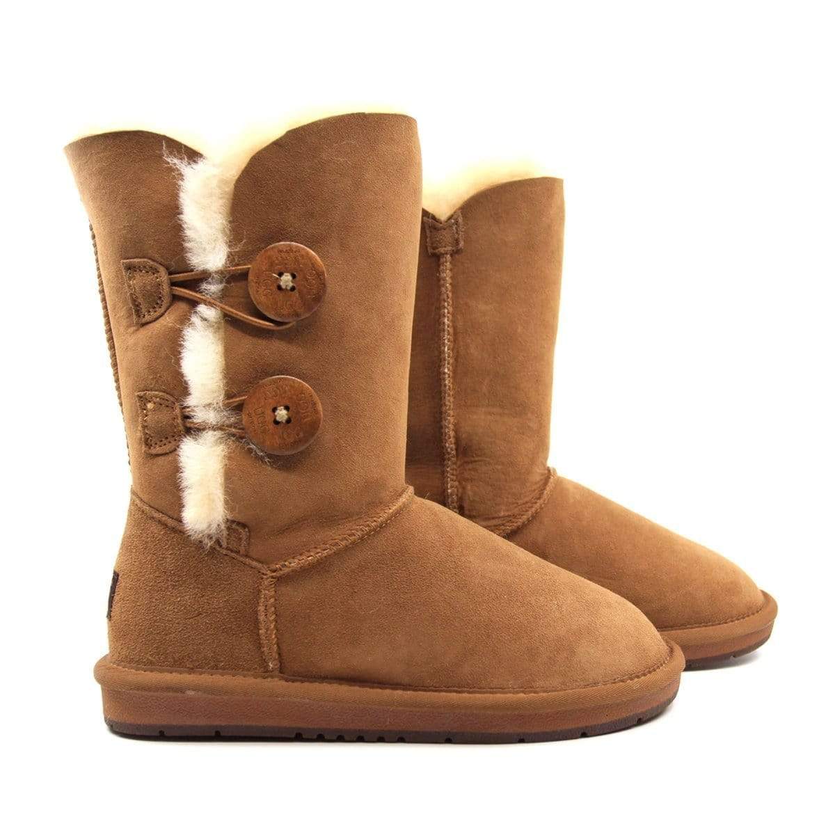 Premium 2-Buttons UGG Boots - Image 4
