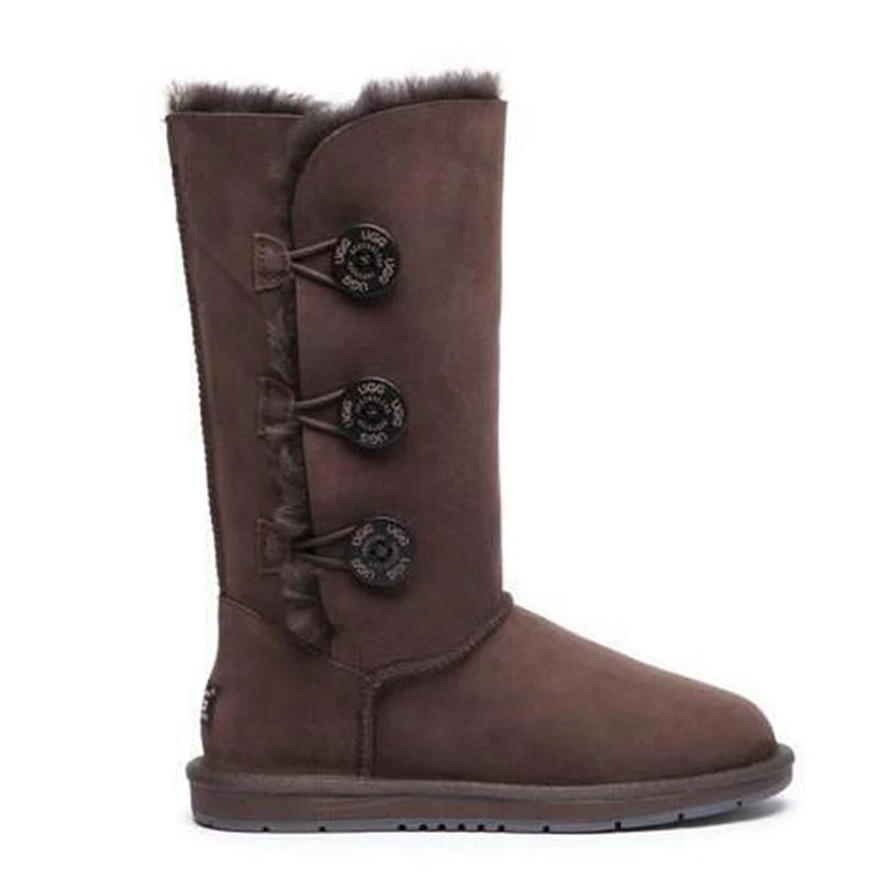 Premium Classic Tall 3-Button UGG Boots - Image 17