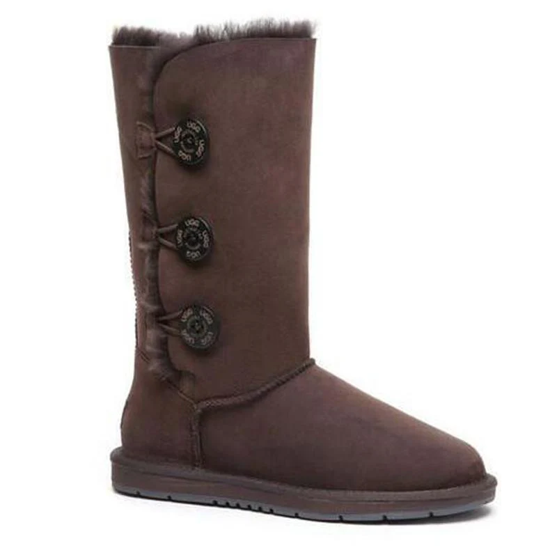 Premium Classic Tall 3-Button UGG Boots - Image 18
