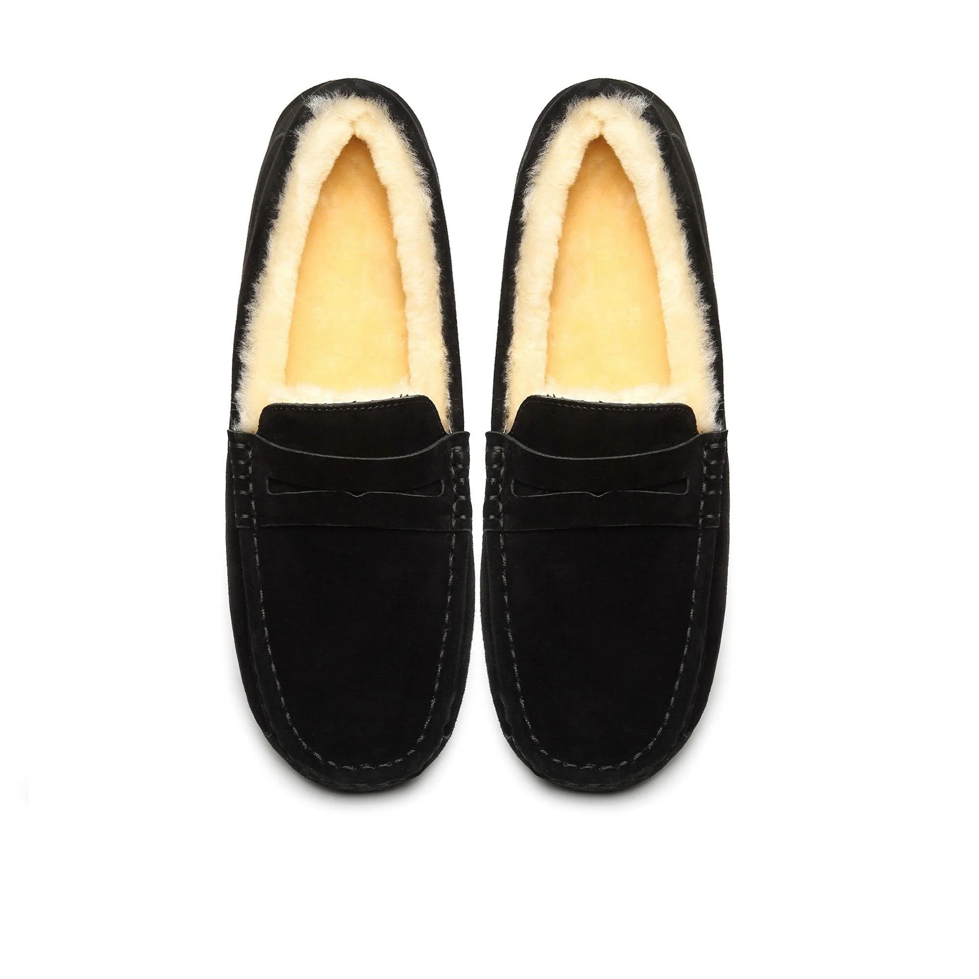 Premium Sheepskin Men UGG Moccasin - Image 11