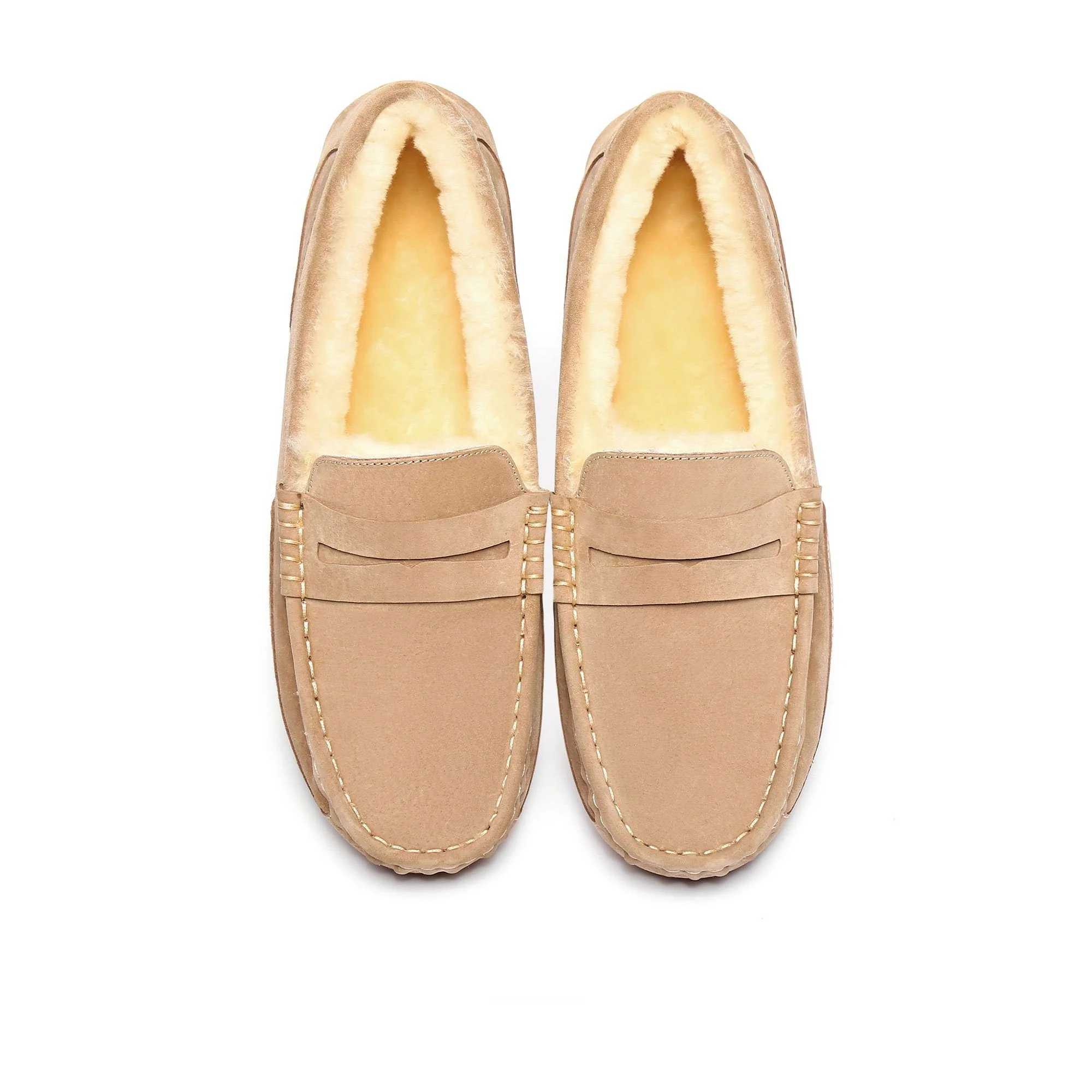 Premium Sheepskin Men UGG Moccasin - Image 5