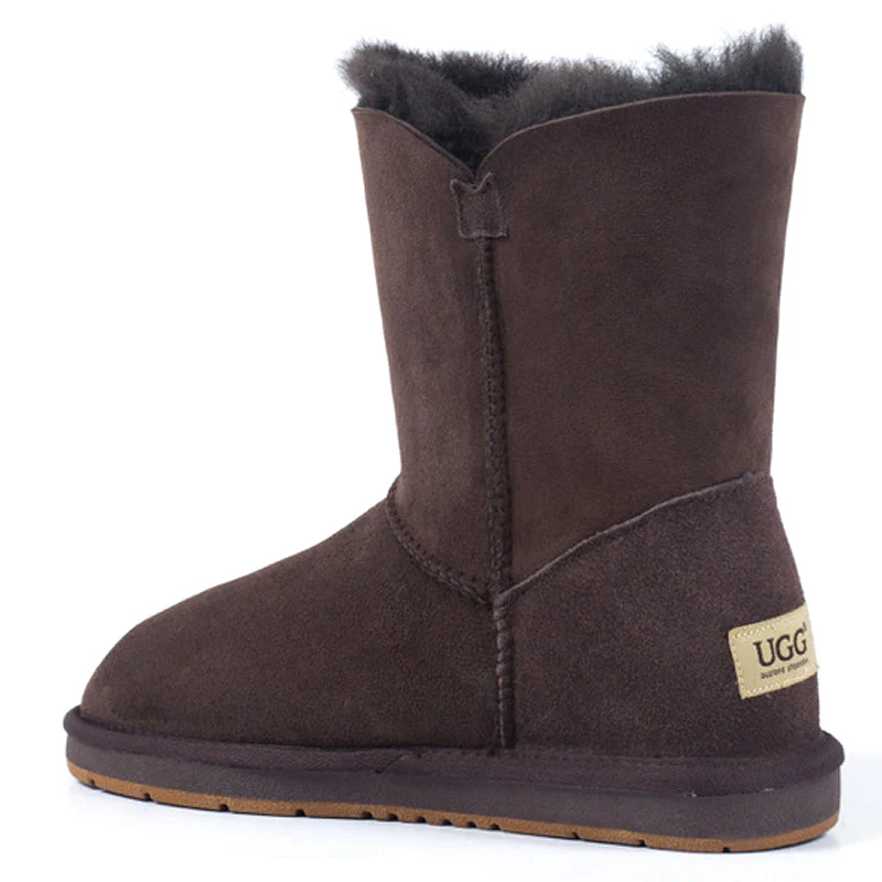 Premium Short 1-Button Classic UGG Boots - Image 10
