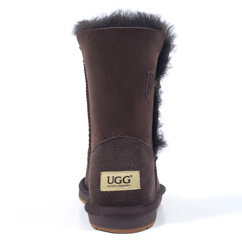 Premium Short 1-Button Classic UGG Boots - Image 12