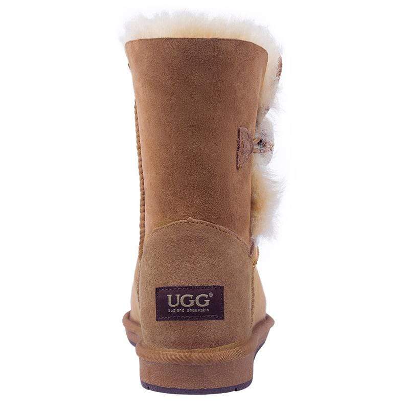 Premium Short 1-Button Classic UGG Boots - Image 3