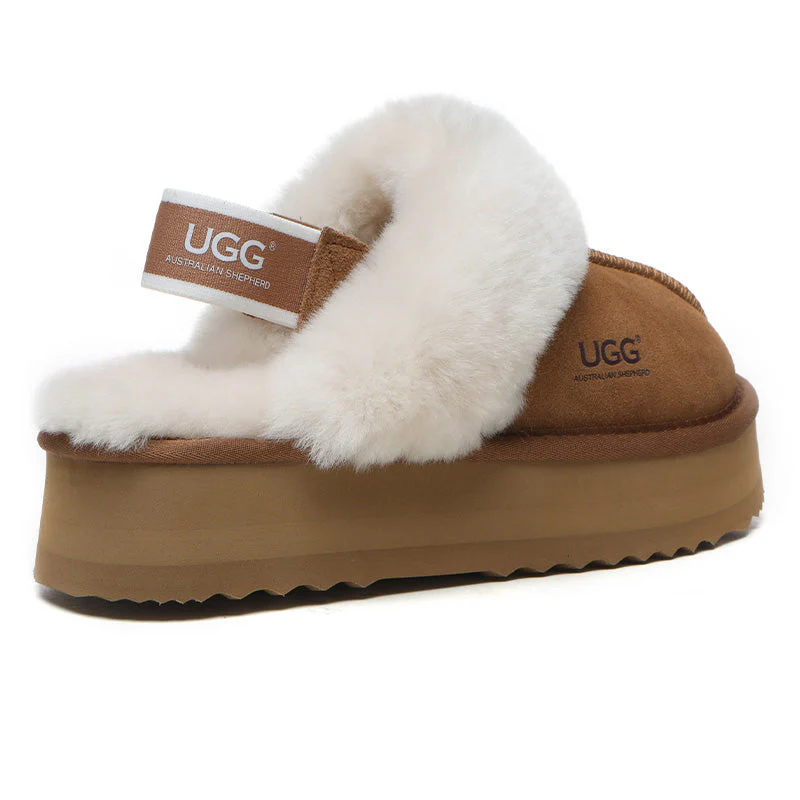 Removable Strap Slingback UGG Slippers - Image 7