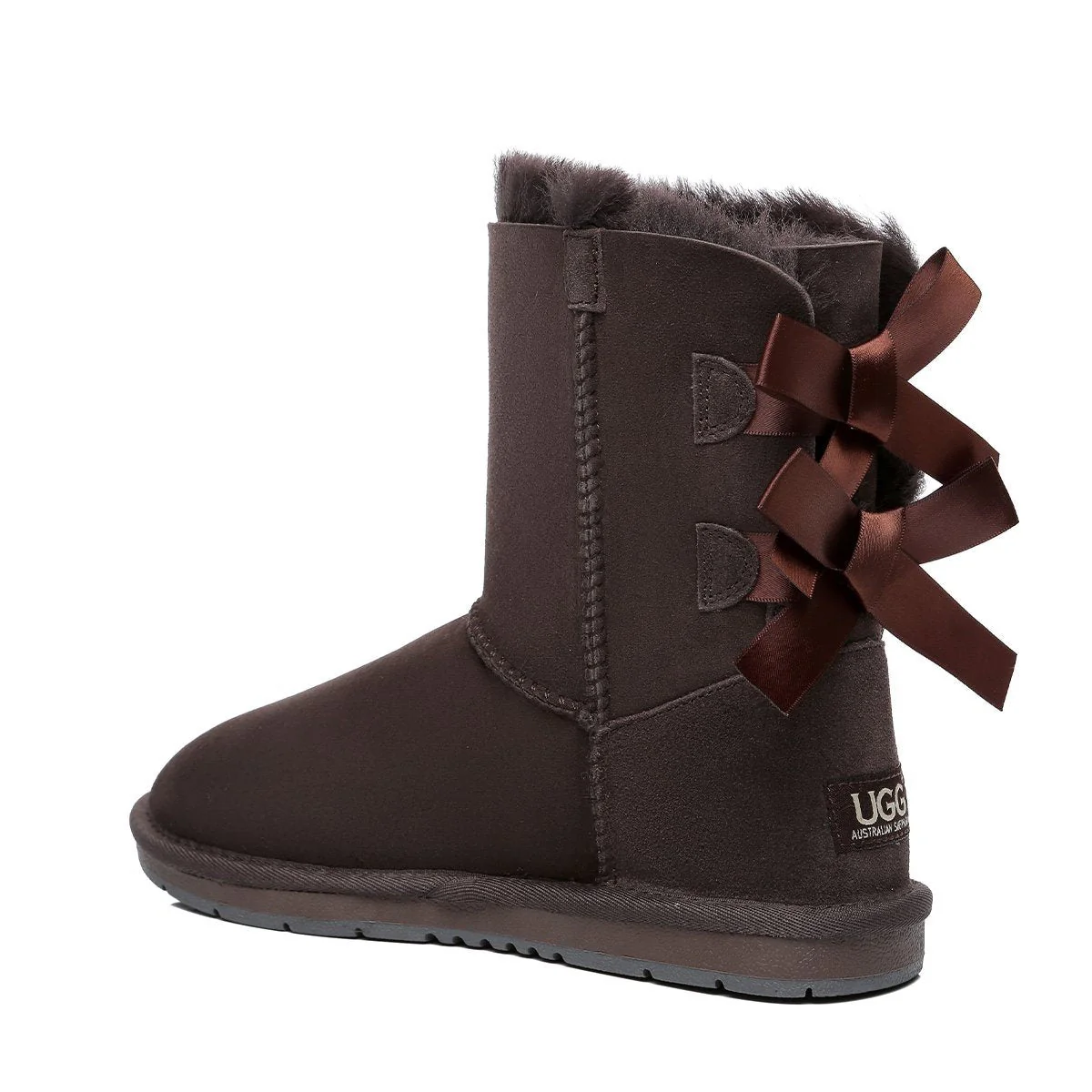 Short Back Bow UGG Boots - Image 3