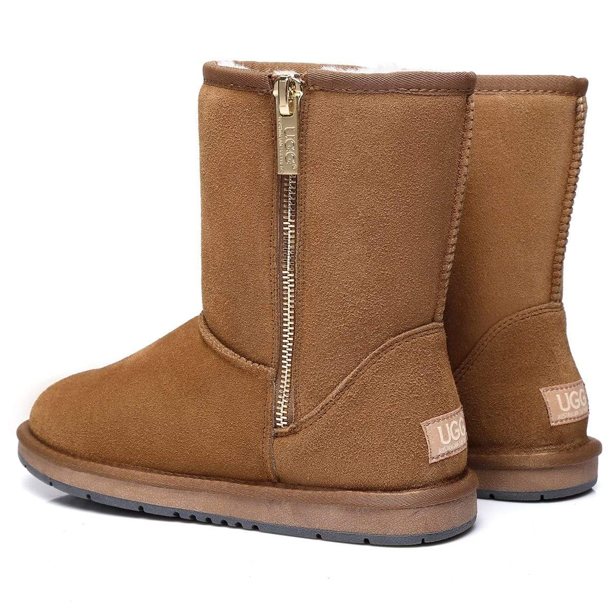 Short Zipper UGG Boots - Image 6