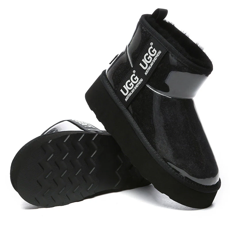 Transparent Platform UGG Boots - Image 12