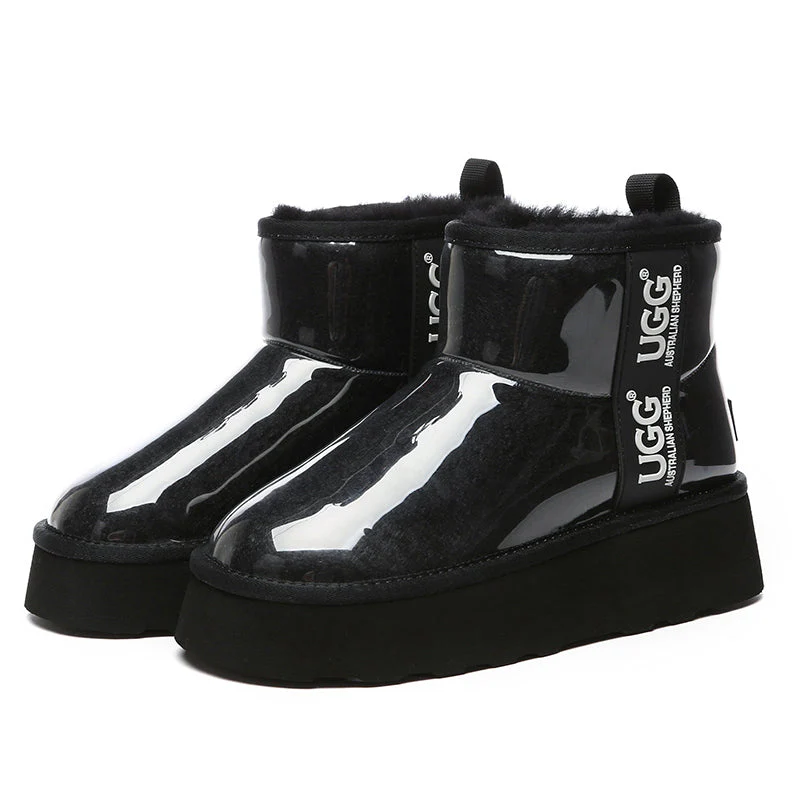 Transparent Platform UGG Boots - Image 9