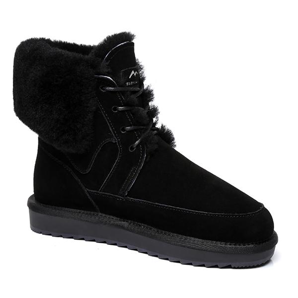 Winter Fashion Lace-Up Boots - Image 10