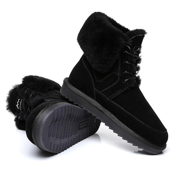 Winter Fashion Lace-Up Boots - Image 15