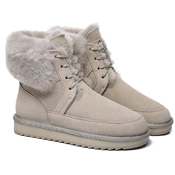 Winter Fashion Lace-Up Boots - Image 16
