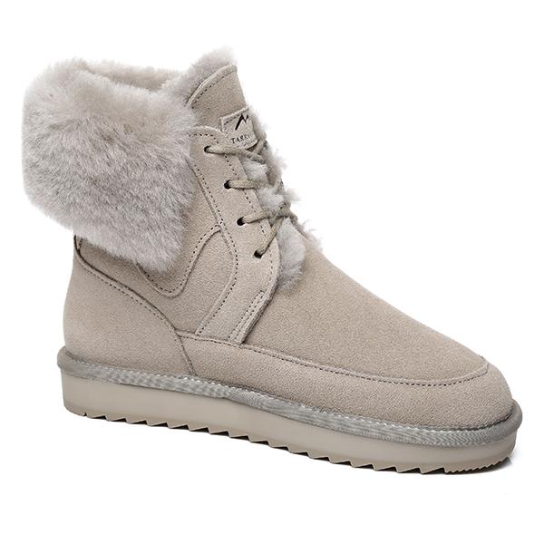 Winter Fashion Lace-Up Boots - Image 17