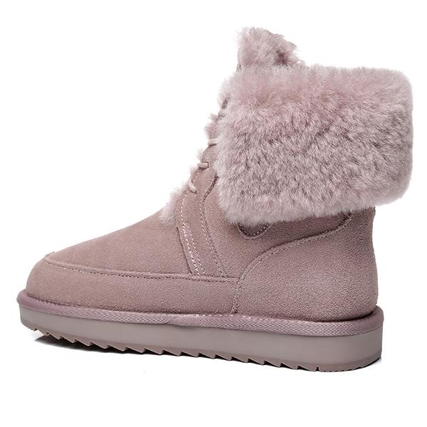 Winter Fashion Lace-Up Boots - Image 22