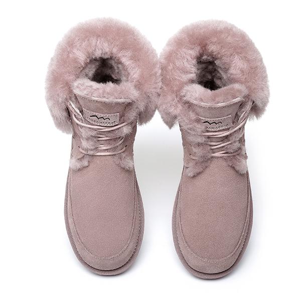 Winter Fashion Lace-Up Boots - Image 24