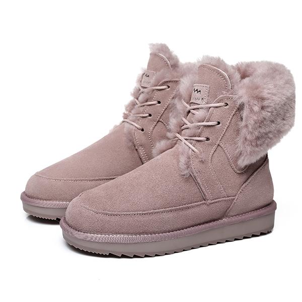 Winter Fashion Lace-Up Boots - Image 26