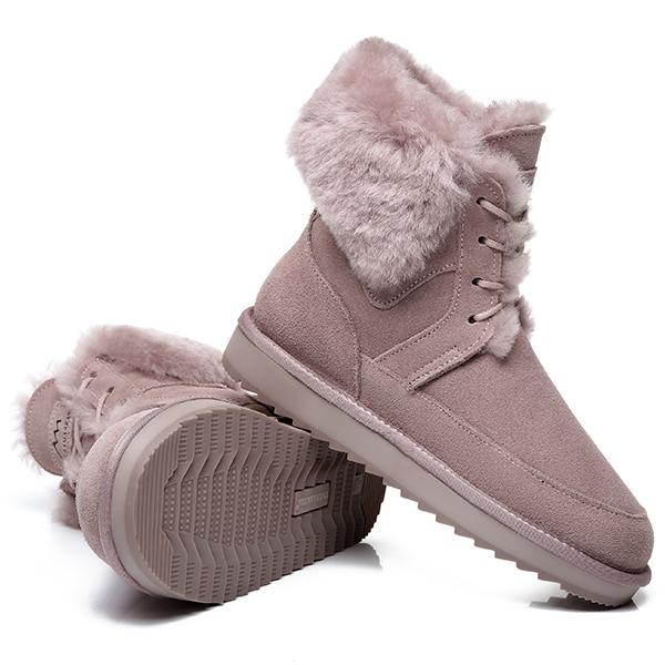 Winter Fashion Lace-Up Boots - Image 28